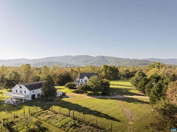 11.61 Acres of Land with Home for Sale in Charlottesville, Virginia