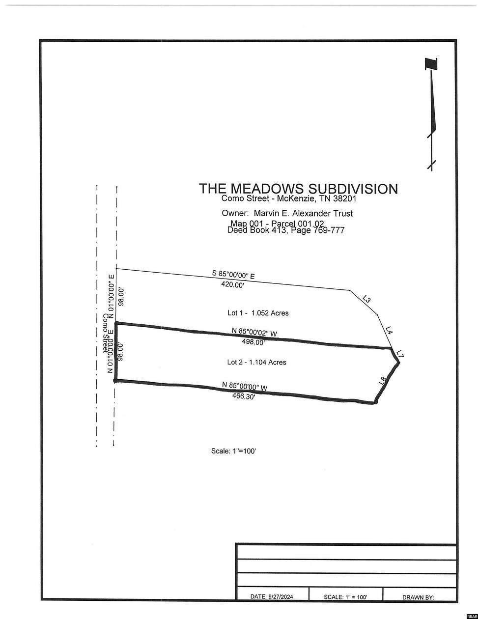 1.1 Acres of Residential Land for Sale in McKenzie, Tennessee