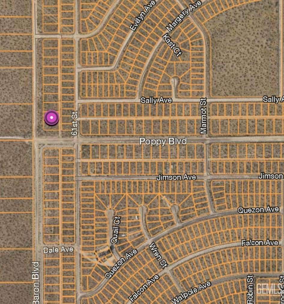 0.27 Acres of Residential Land for Sale in California City, California