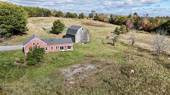 89 Acres of Agricultural Land with Home for Sale in Blue Hill, Maine