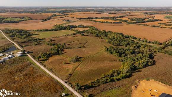 91 Acres of Recreational Land & Farm for Sale in Delta, Iowa