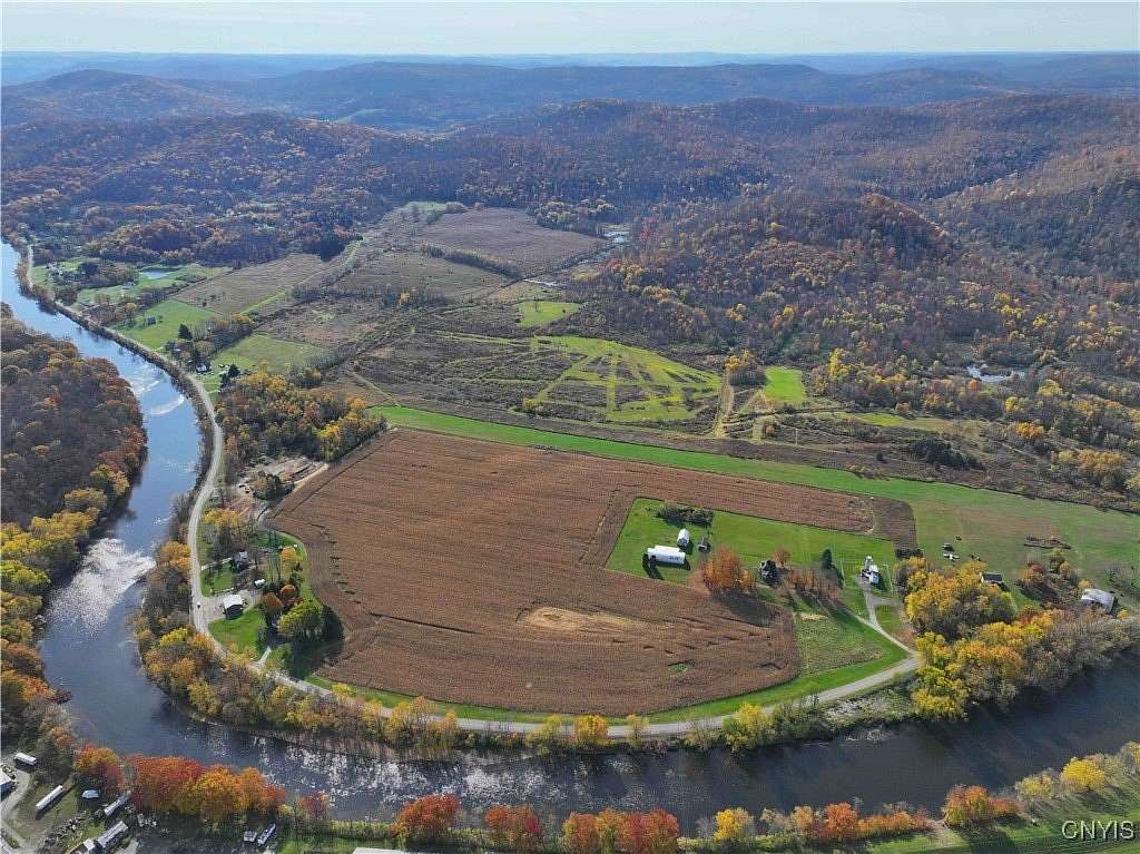 38.5 Acres of Agricultural Land with Home for Sale in Olean Town, New ...