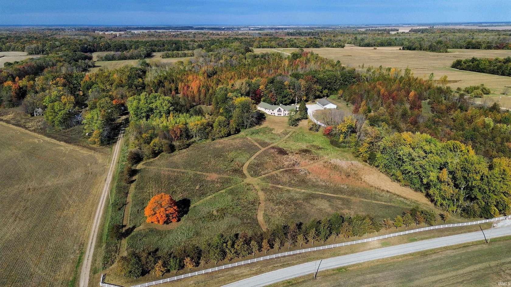 12.11 Acres of Land with Home for Sale in St. Francisville, Illinois