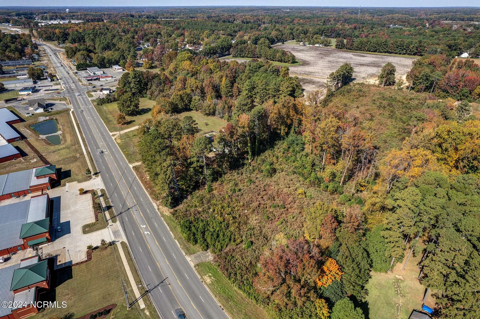 8.14 Acres of Commercial Land for Sale in Rocky Mount, North Carolina