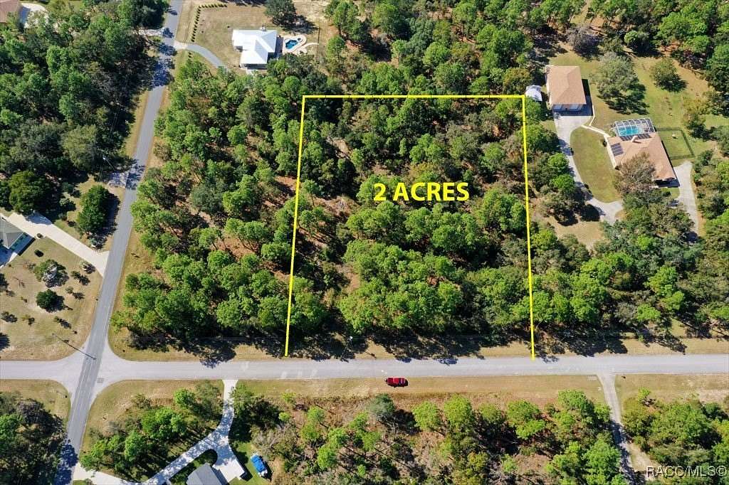 2 Acres of Residential Land for Sale in Beverly Hills, Florida