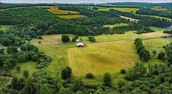 22.27 Acres of Land with Home for Sale in Bath, New York