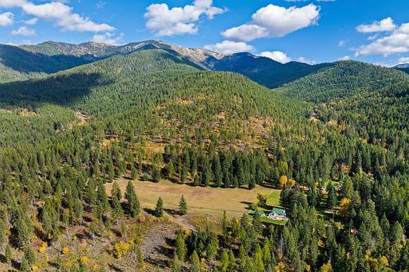 76.99 Acres of Land with Home for Sale in Kalispell, Montana