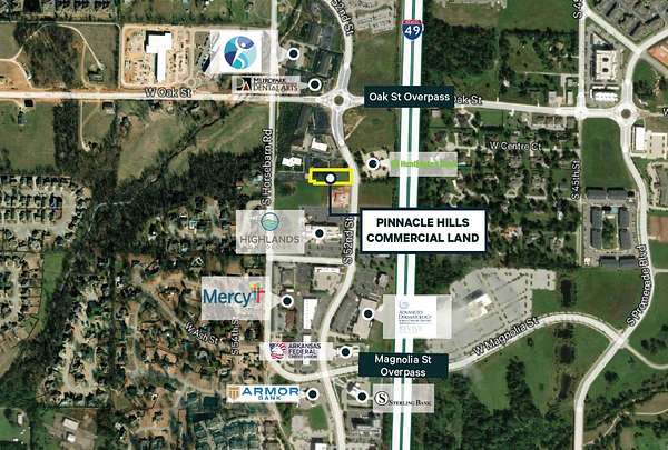 1.38 Acres of Commercial Land for Sale in Rogers, Arkansas