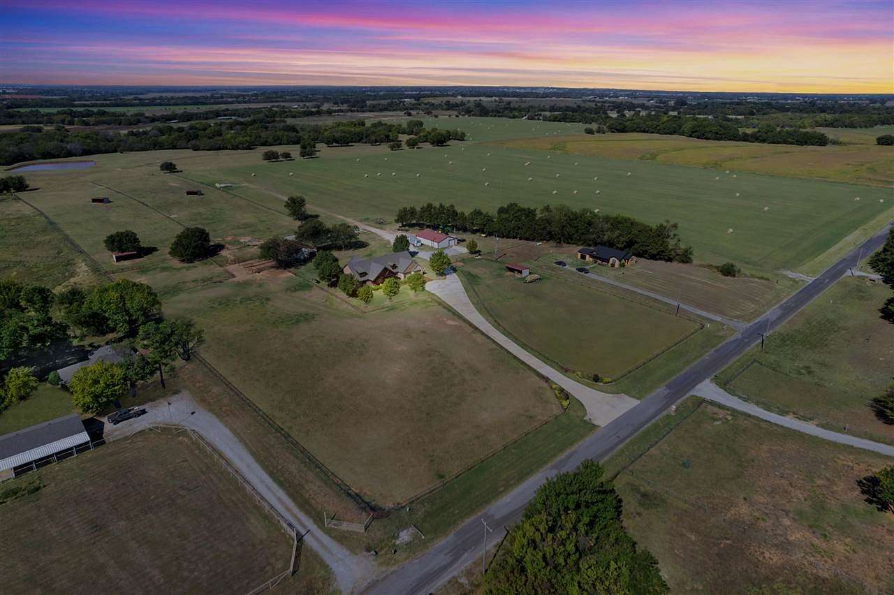 118.7 Acres of Land with Home for Sale in Purcell, Oklahoma