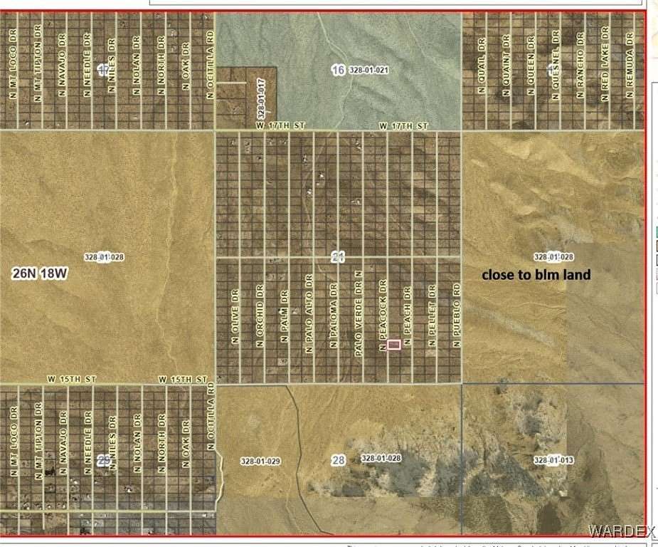 1.07 Acres of Residential Land for Sale in Dolan Springs, Arizona