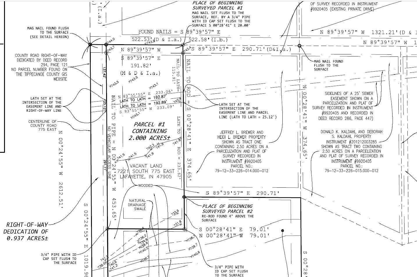 2 Acres of Residential Land for Sale in Lafayette, Indiana