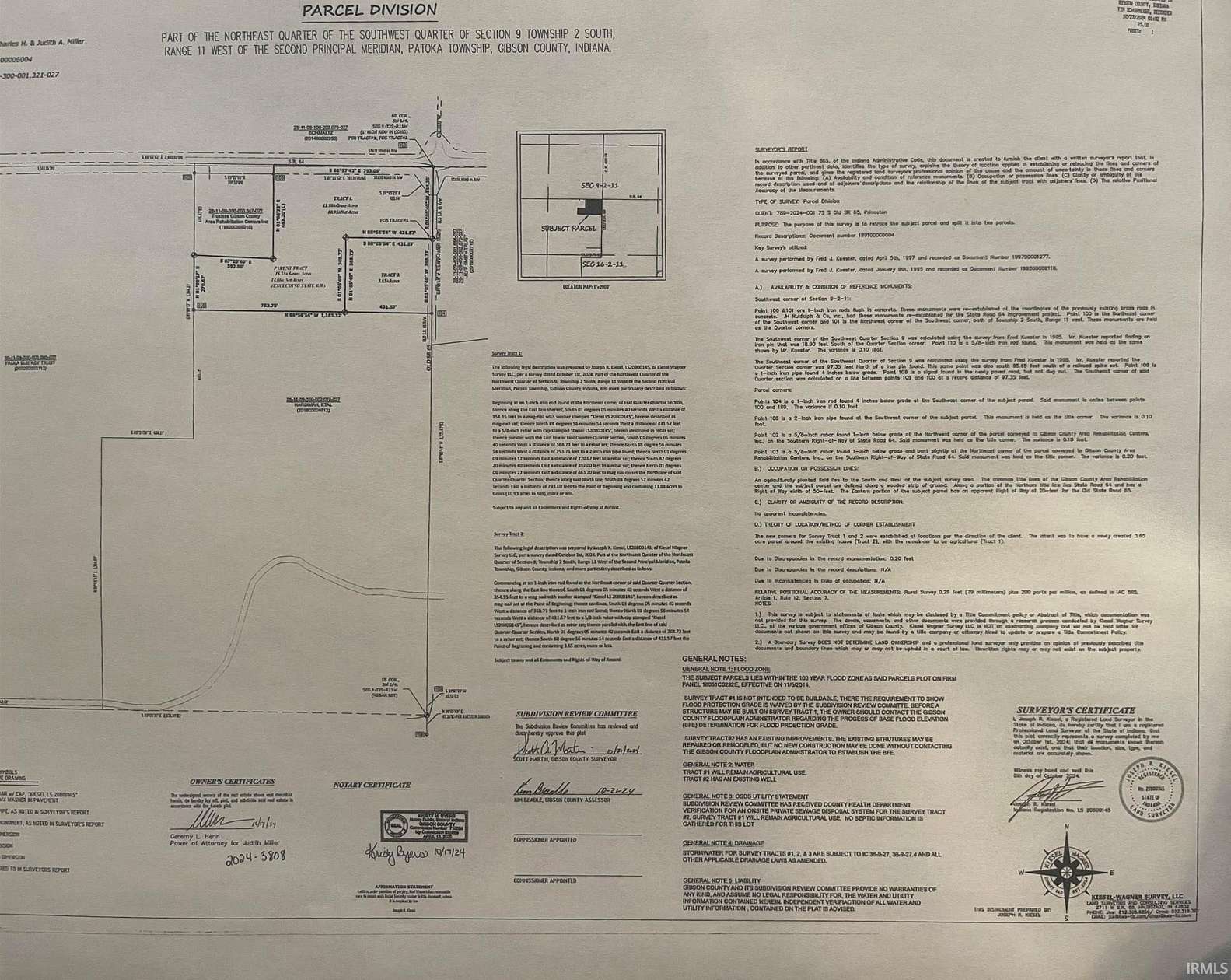 12.033 Acres of Agricultural Land for Sale in Princeton, Indiana