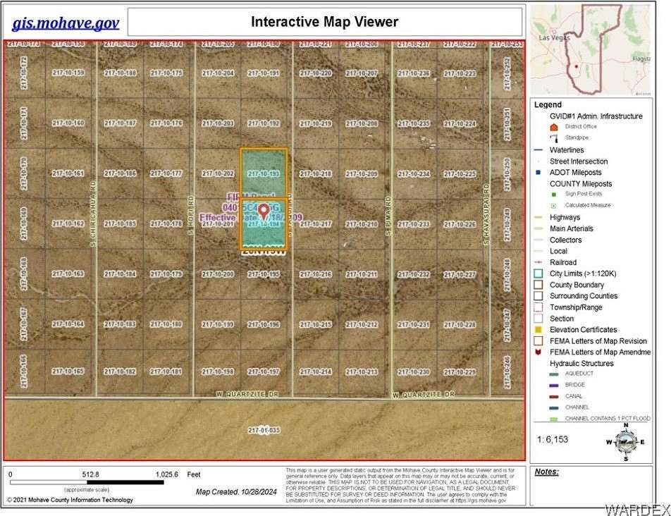 2.35 Acres of Land for Sale in Golden Valley, Arizona