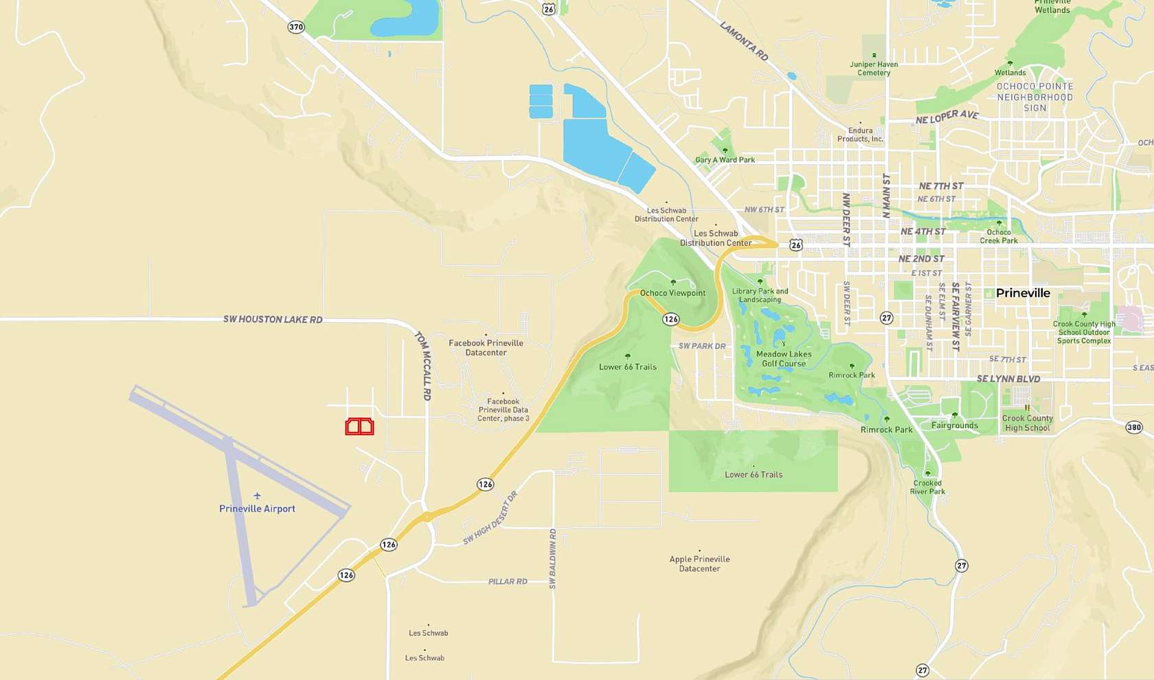 2.16 Acres of Commercial Land for Sale in Prineville, Oregon