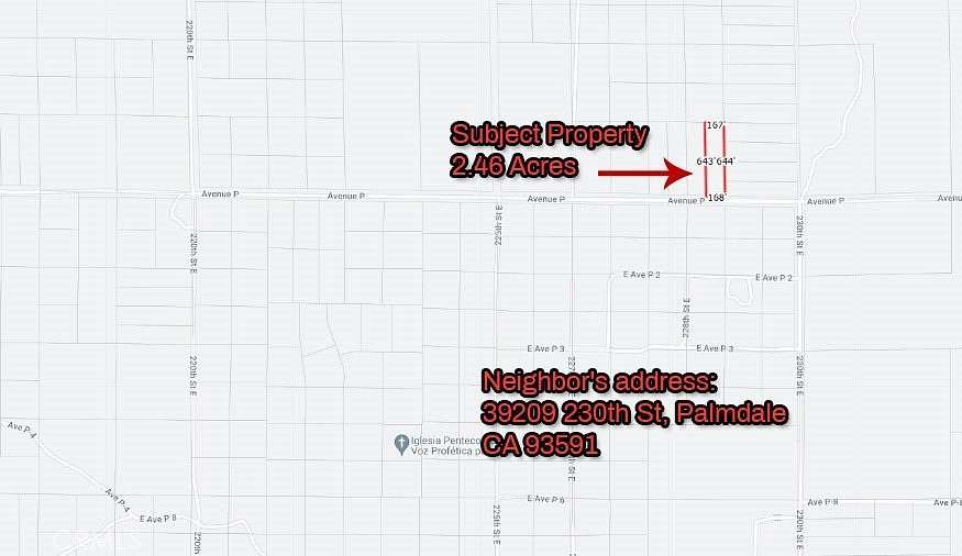 2.457 Acres of Residential Land for Sale in Palmdale, California