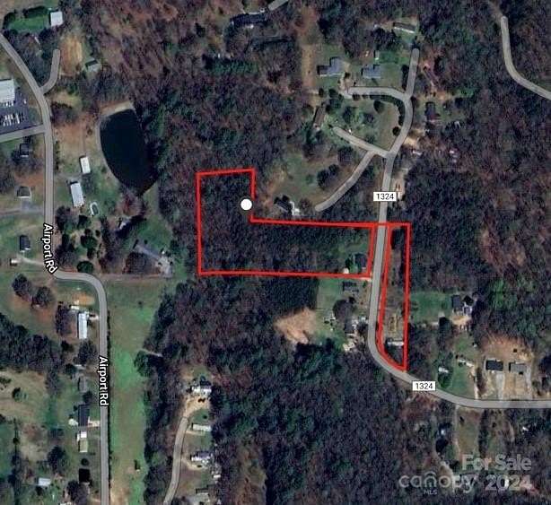 6.25 Acres of Residential Land with Home for Sale in Taylorsville, North Carolina