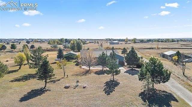 5 Acres of Land with Home for Sale in Peyton, Colorado