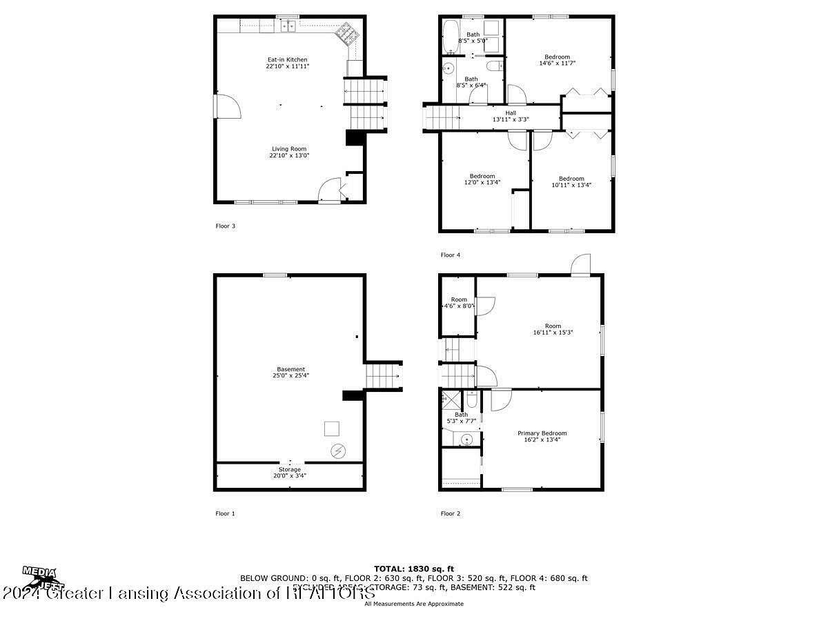 3.36 Acres of Residential Land with Home for Sale in Laingsburg, Michigan