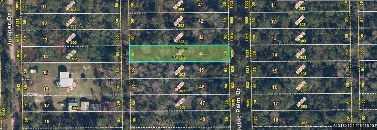 0.35 Acres of Land for Sale in Christmas, Florida