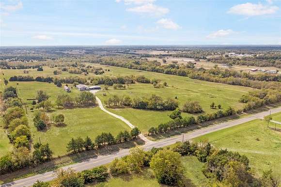 82.34 Acres of Agricultural Land with Home for Sale in Campbell, Texas