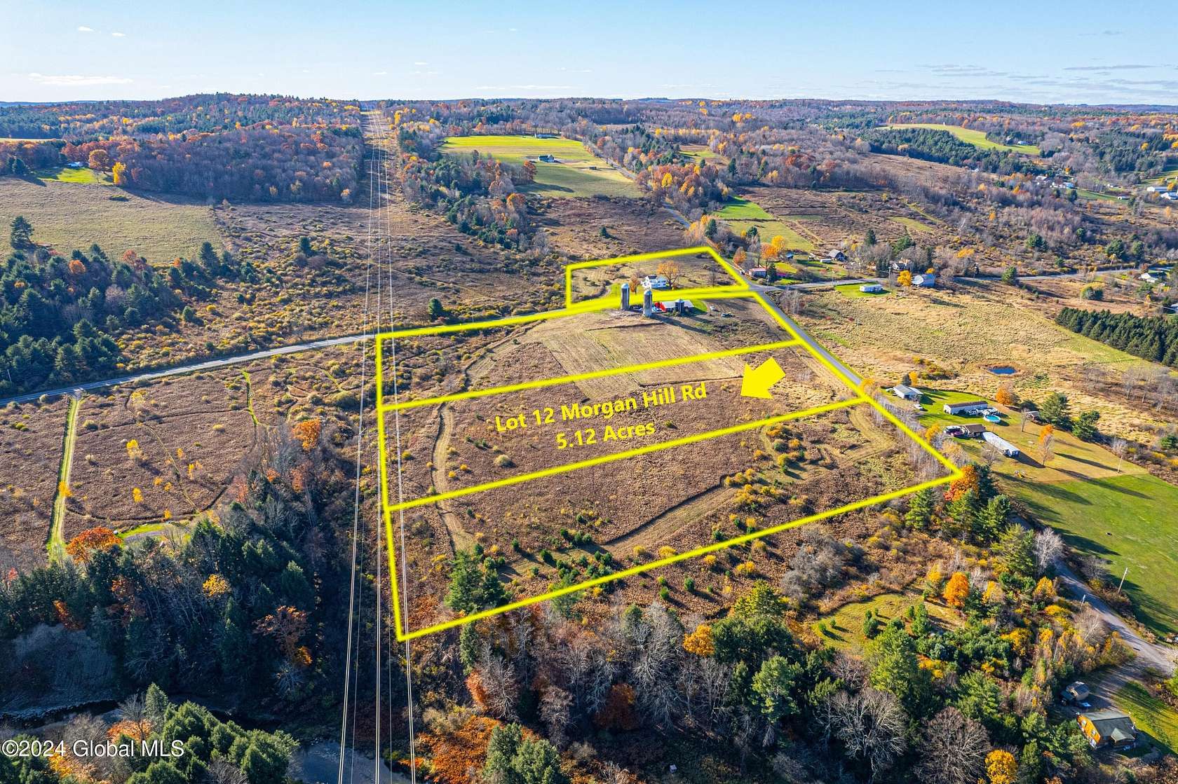 5.12 Acres of Land for Sale in Afton, New York