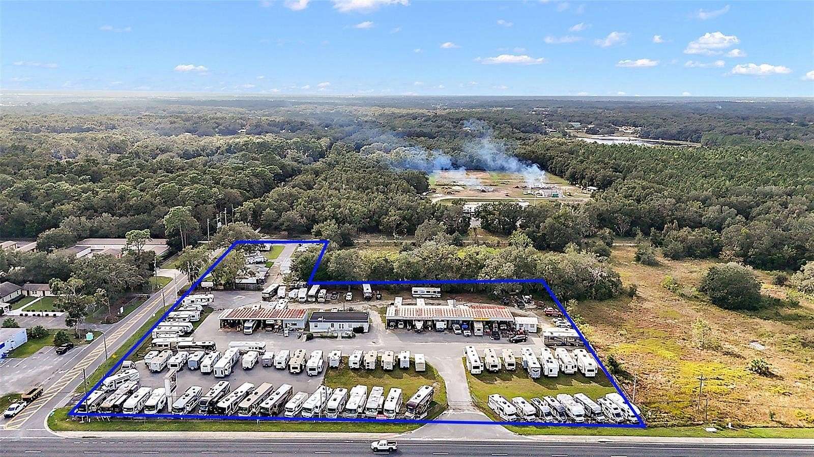 4.03 Acres of Improved Mixed-Use Land for Sale in Fruitland Park, Florida