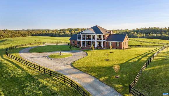 154 Acres of Land with Home for Sale in Charlottesville, Virginia