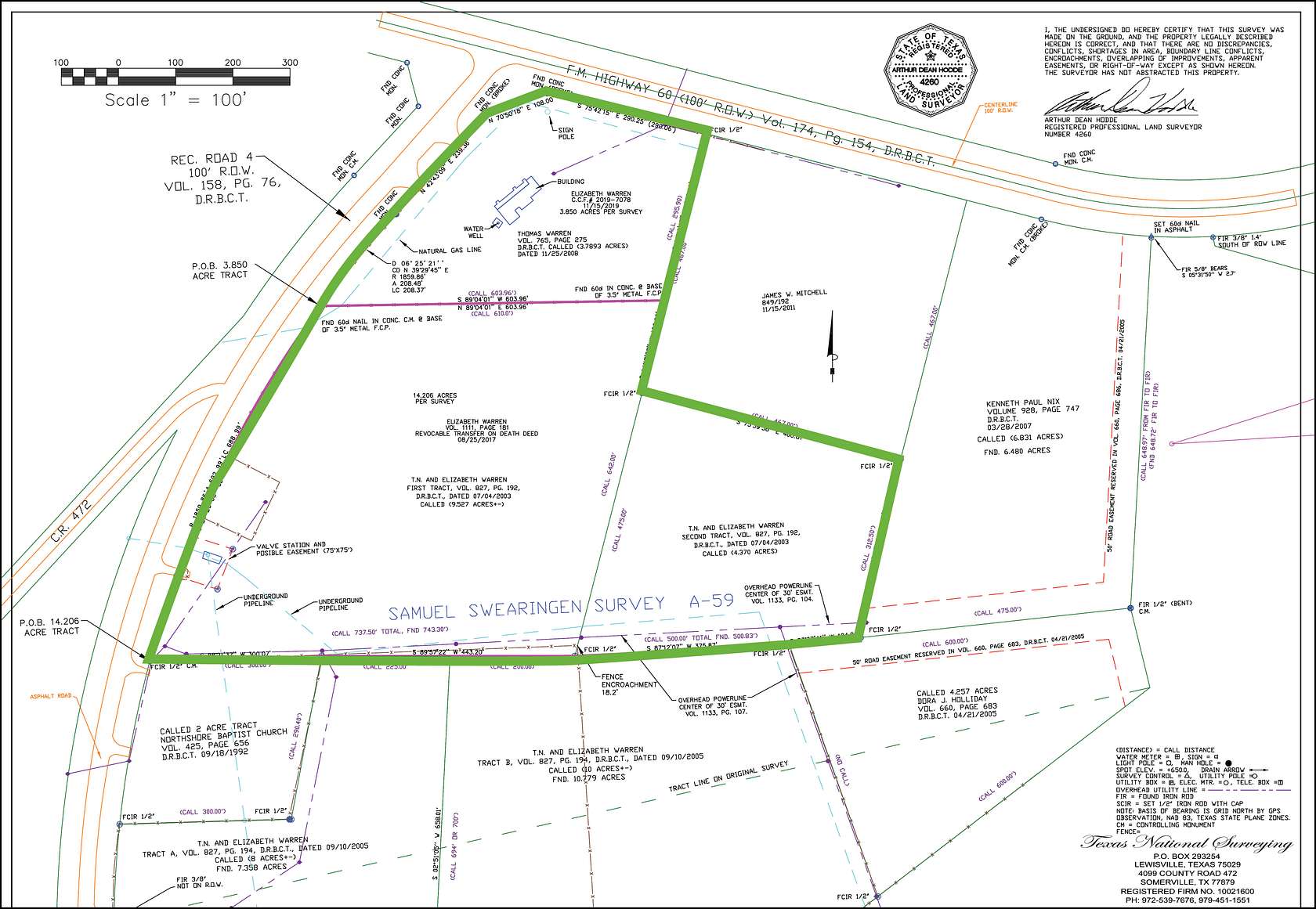 18 Acres of Recreational Land for Sale in Somerville, Texas