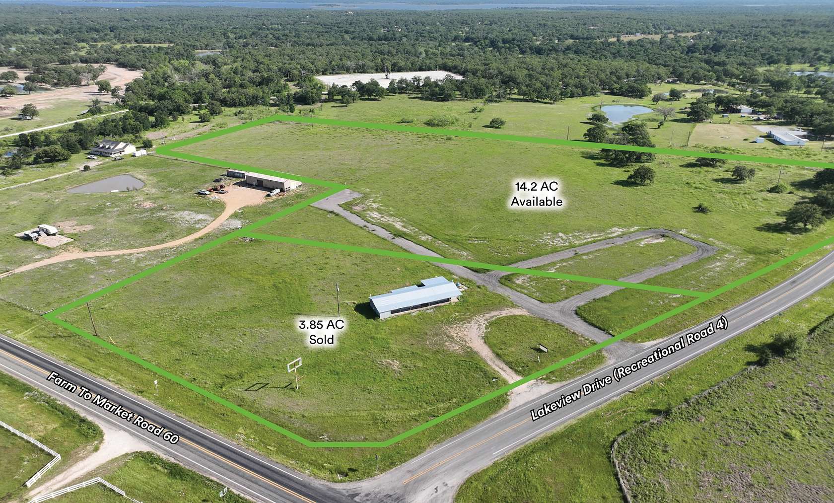 18 Acres of Recreational Land for Sale in Somerville, Texas