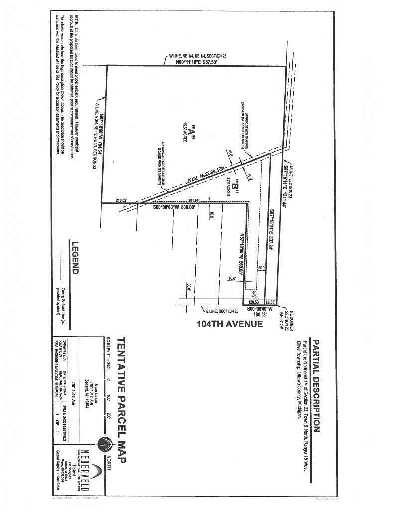 3.7 Acres of Land for Sale in Zeeland, Michigan