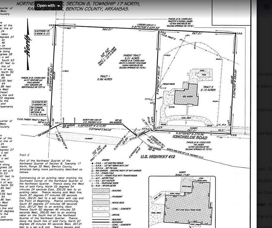 2.15 Acres of Residential Land with Home for Sale in Siloam Springs, Arkansas