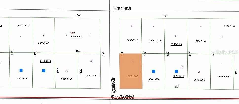 0.23 Acres of Residential Land for Sale in Georgetown, Florida