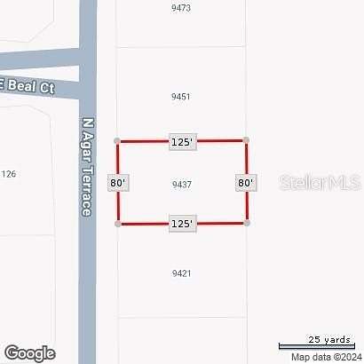 0.23 Acres of Residential Land for Sale in Dunnellon, Florida