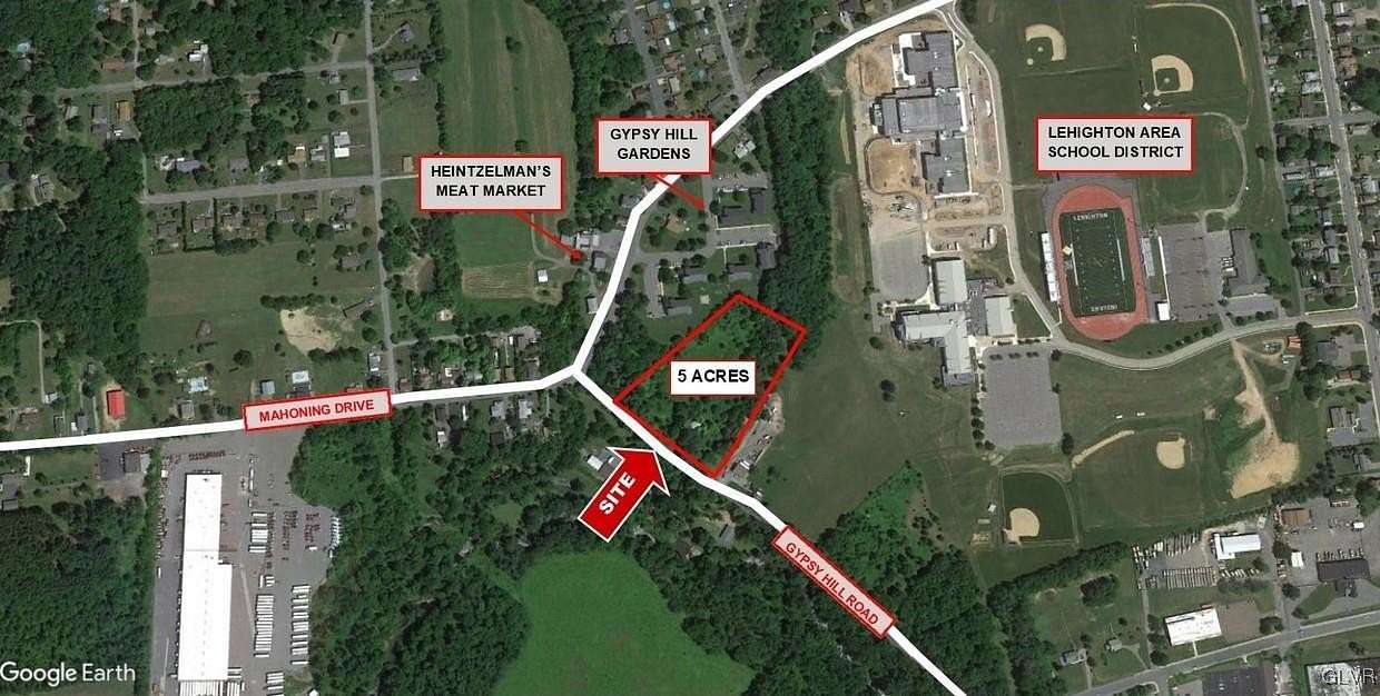 5.73 Acres of Residential Land for Sale in Lehighton, Pennsylvania