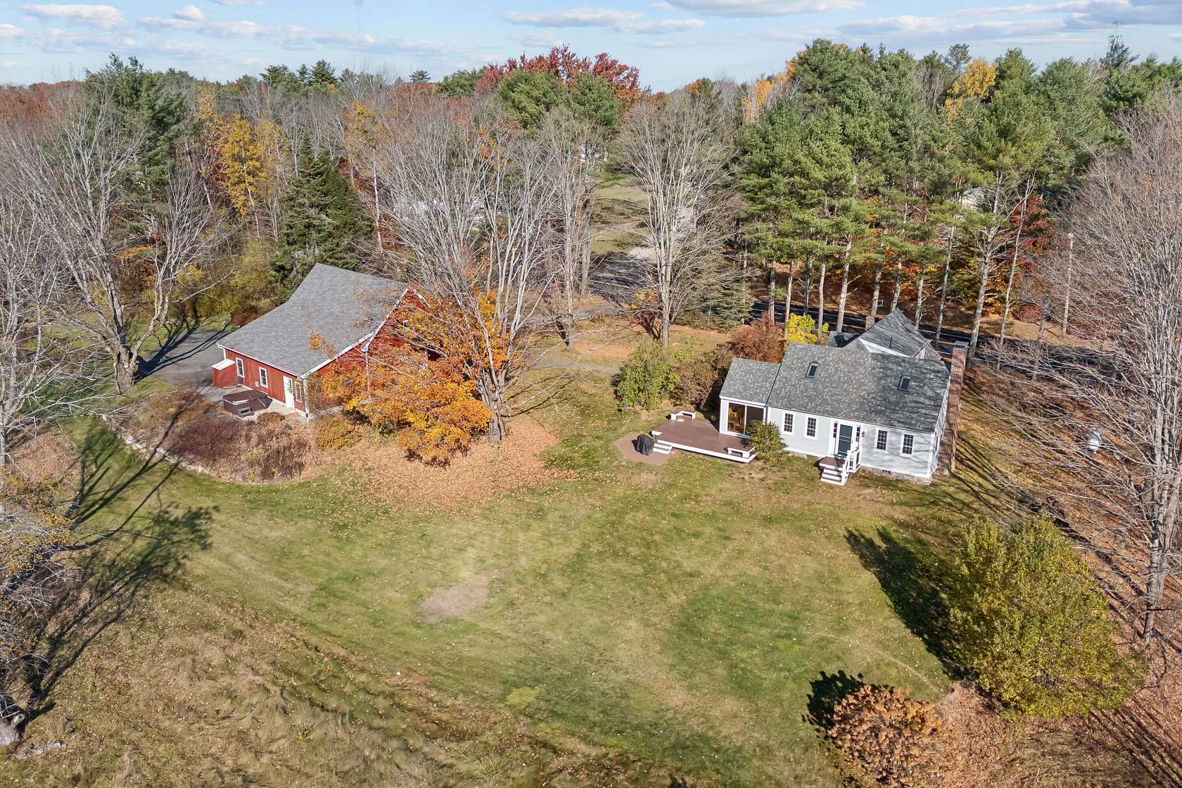 51 Acres of Recreational Land with Home for Sale in Bowdoinham, Maine