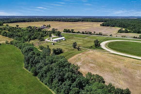 62.25 Acres of Agricultural Land with Home for Sale in Clinton, Michigan