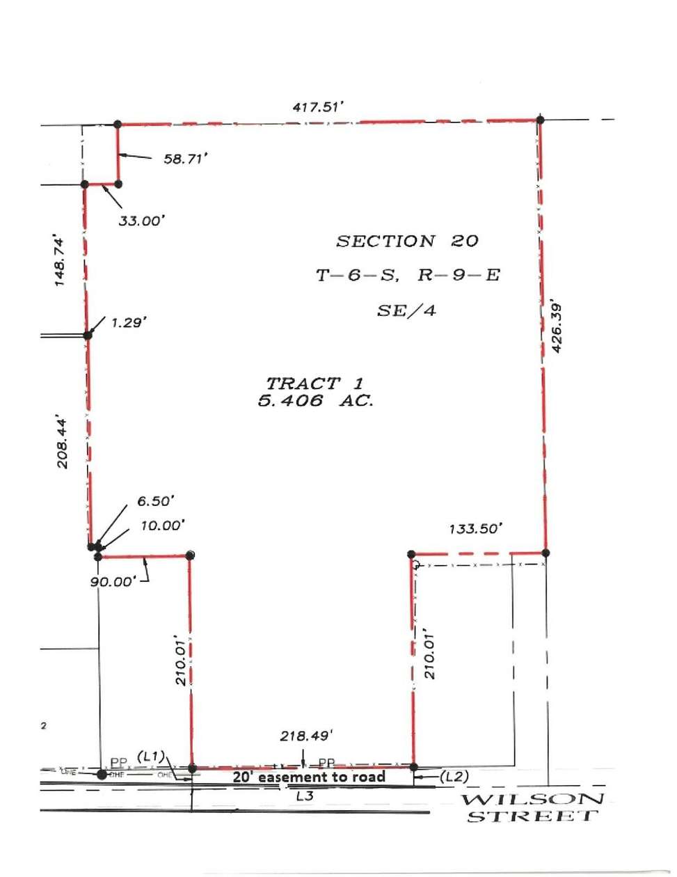 5.4 Acres of Land for Sale in Durant, Oklahoma