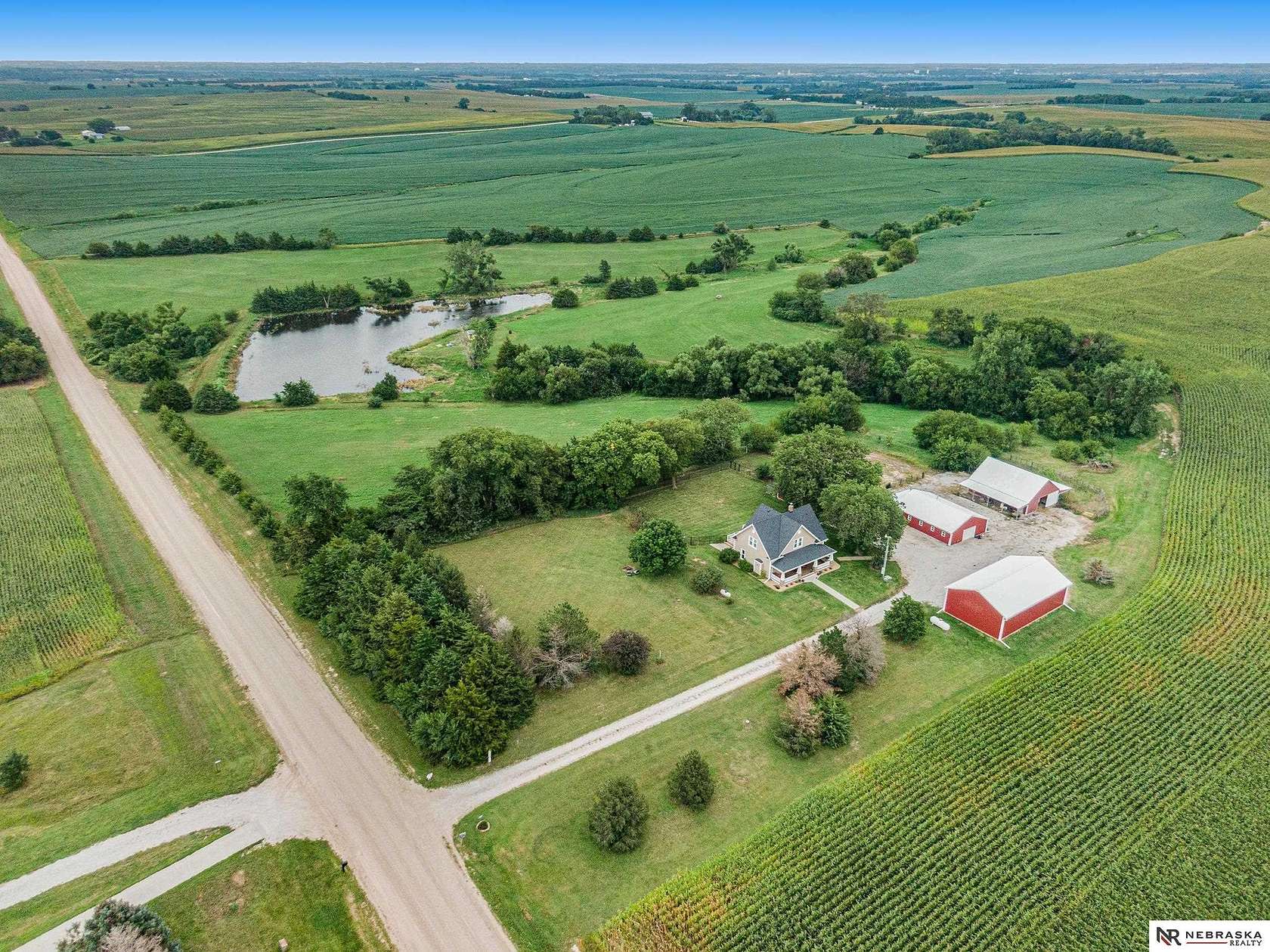 20.25 Acres of Land with Home for Sale in Lincoln, Nebraska