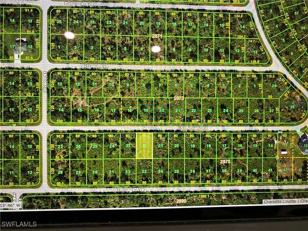 0.23 Acres of Residential Land for Sale in Port Charlotte, Florida