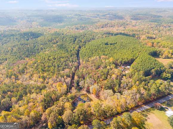 31.93 Acres of Recreational Land with Home for Sale in Franklin, Georgia