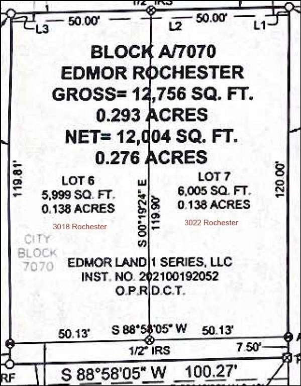 0.138 Acres of Land for Sale in Dallas, Texas