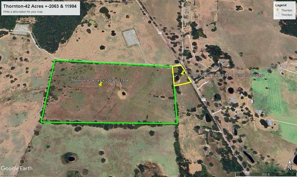 42 Acres of Agricultural Land for Sale in Fairfield, Texas