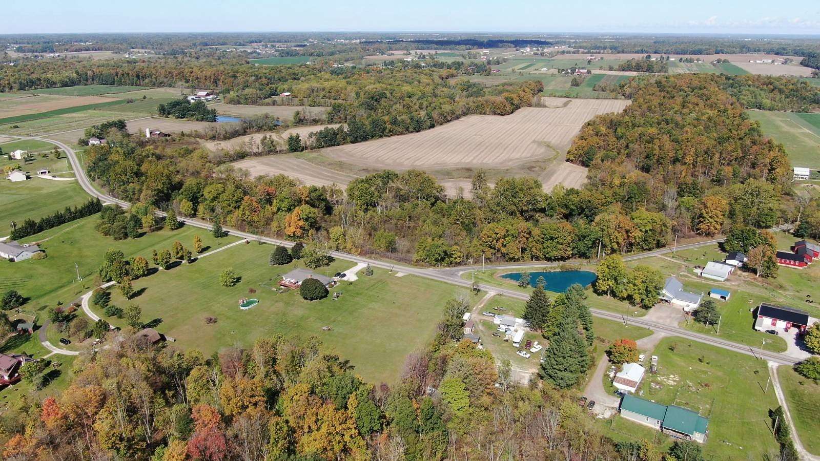 123.3 Acres of Land for Auction in West Salem, Ohio