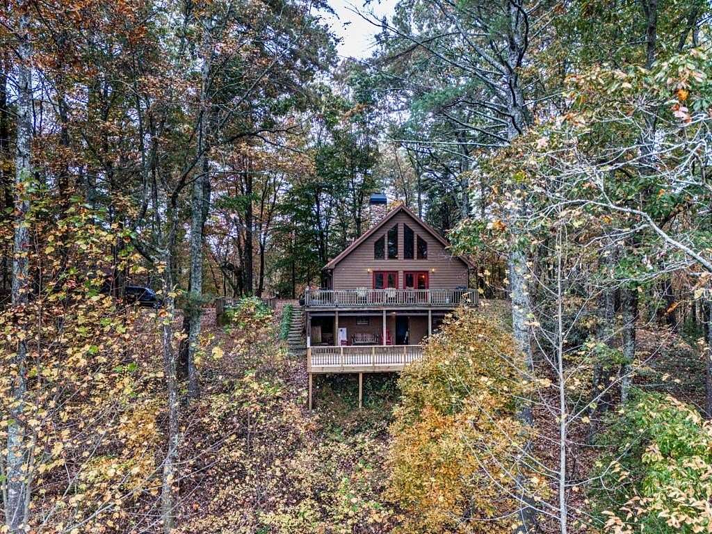 2.94 Acres of Residential Land with Home for Sale in Ellijay, Georgia