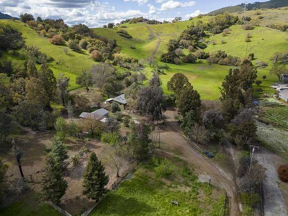 10.15 Acres of Land with Home for Sale in Morgan Hill, California