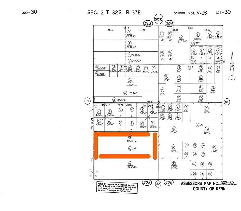 59.31 Acres of Land for Sale in California City, California