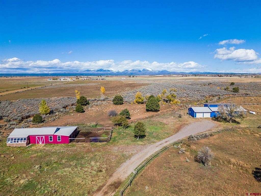 38.9 Acres of Agricultural Land with Home for Sale in Hesperus, Colorado