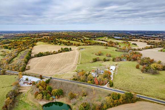 349.15 Acres of Agricultural Land with Home for Sale in Fayette, Missouri