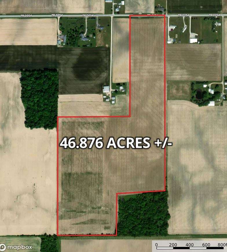 46.876 Acres of Agricultural Land for Sale in McCutchenville, Ohio