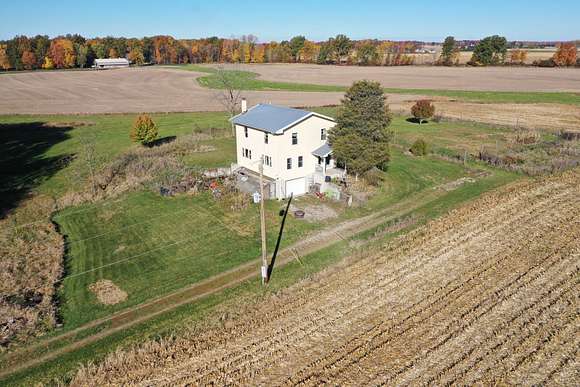 22.81 Acres of Land with Home for Auction in Nevada, Ohio